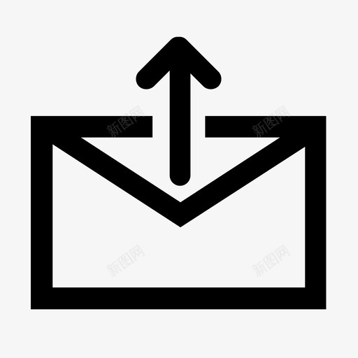 上载电子邮件电子邮件办公套件图标svg_新图网 https://ixintu.com 上载电子邮件 办公套件 电子邮件