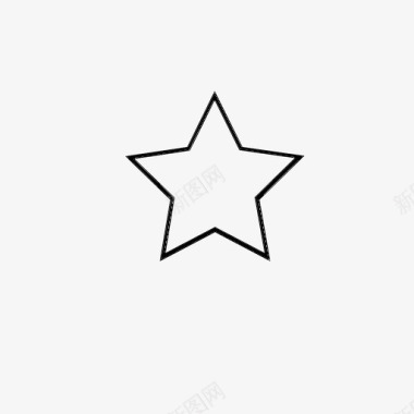 星星闪光形状图标图标