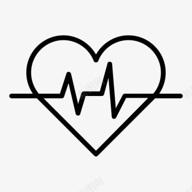 心脏宝贝有氧运动图标图标