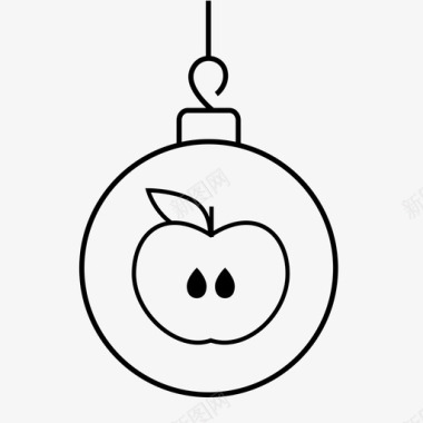 苹果饰品圣诞饰品食品图标图标