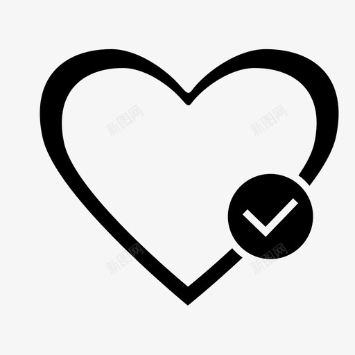 心脏选择健康图标svg_新图网 https://ixintu.com 健康 像 医学 心脏 选择