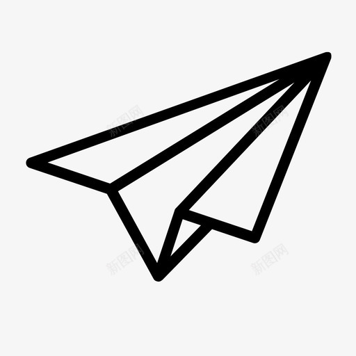 发送建立图标svg_新图网 https://ixintu.com 发布 发送 应用发布 建立 开发 数字开发和设计 纸飞机 设计