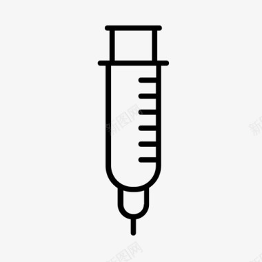 注射器免疫注射图标图标