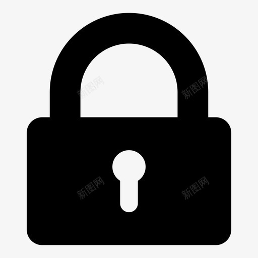 锁定安全数据库1图标svg_新图网 https://ixintu.com 安全 数据库1 锁定