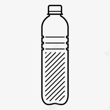塑料瓶15升饮料图标图标