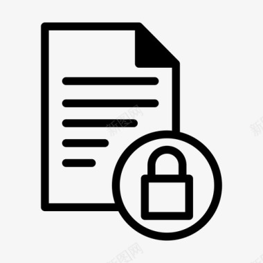 担保文件协议文件法律文件图标图标