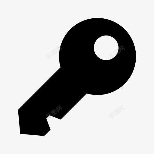 钥匙房屋钥匙锁匠图标svg_新图网 https://ixintu.com 开锁 房屋钥匙 打开 结构坚固 钥匙 锁匠