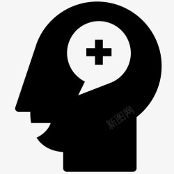 积极心态积极心态认知健康图标高清图片