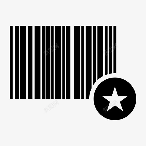 条形码收藏夹标识产品id图标svg_新图网 https://ixintu.com 产品id 条形码收藏夹 标识 购物