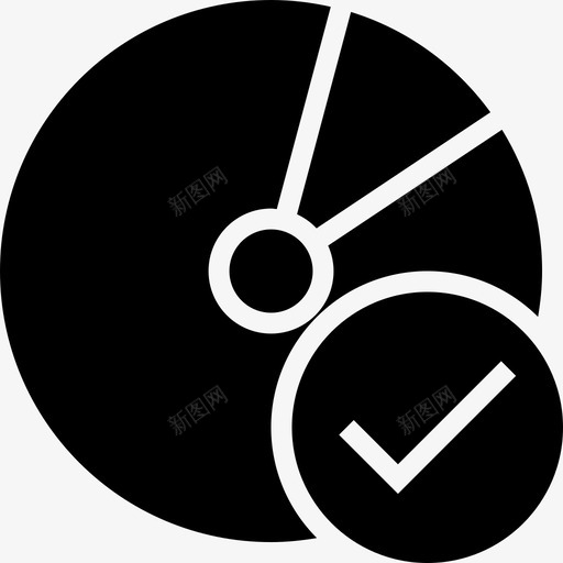 已检查cd光盘磁盘图标svg_新图网 https://ixintu.com 光盘 完成 已检查cd 录制 摄影 确定 磁盘 视频和音频 音乐