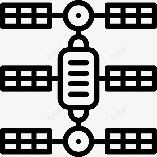 空间站天文学行星图标svg_新图网 https://ixintu.com 史密森太空2概述 天文学 火箭 空间站 行星