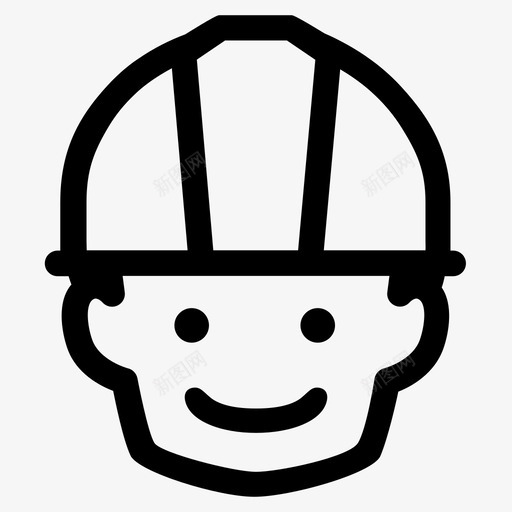 施工员施工员帽安全帽图标svg_新图网 https://ixintu.com 安全帽 工人 施工员 施工员帽