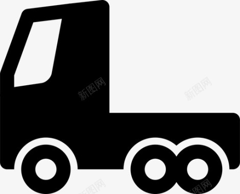 卡车卡米昂货运图标图标