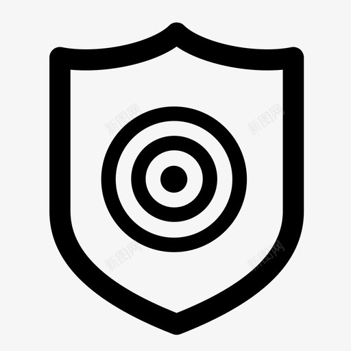 安全目标目标项目图标svg_新图网 https://ixintu.com 保险 安全 安全目标 目标 项目