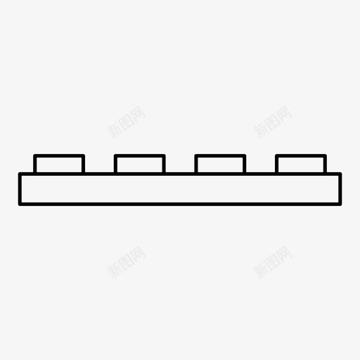 乐高积木边积木八图标svg_新图网 https://ixintu.com 乐高积木 乐高积木边 八 积木