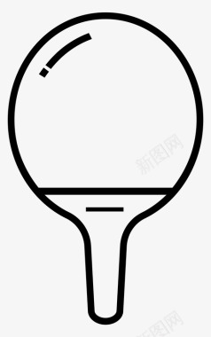 乒乓球球类运动爱好图标图标