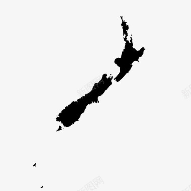 新西兰国家地理图标图标