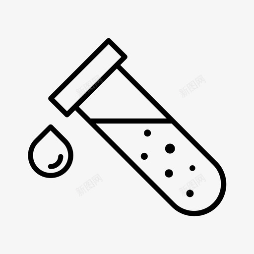 脂质生物化学血液图标svg_新图网 https://ixintu.com 收集07 样本 测试 生物化学 脂质 血液 试管