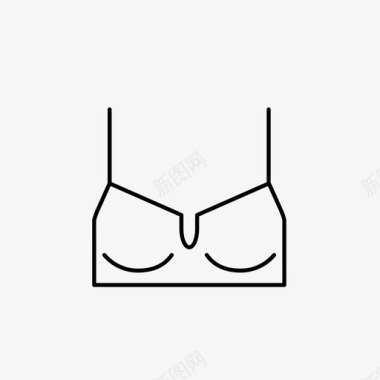 软杯胸罩性感图标图标