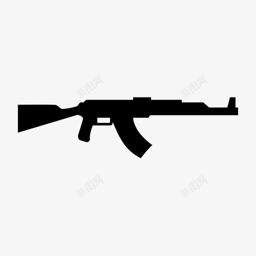 ak47帮派gta图标svg_新图网 https://ixintu.com ak47 gta 帮派 武器 武器gta 武器库