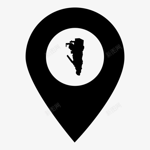 直布罗陀国家欧洲图标svg_新图网 https://ixintu.com 世界地图标记 位置 国家 地图 欧洲 直布罗陀