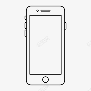 iphone7苹果手机图标图标