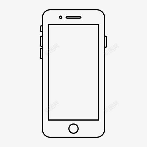 iphone7苹果手机图标svg_新图网 https://ixintu.com iphone7 屏幕 手机 苹果 苹果iphone7概述