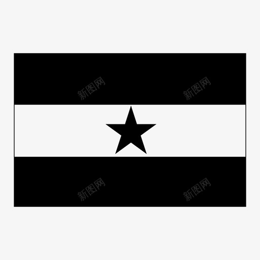 加纳国旗国家国旗图标svg_新图网 https://ixintu.com 世界国旗 加纳国旗 国家 国旗