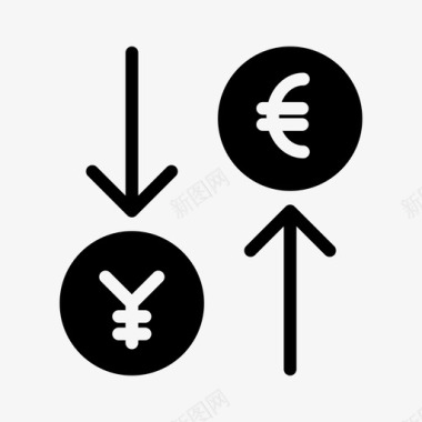 银行业务货币金融图标图标