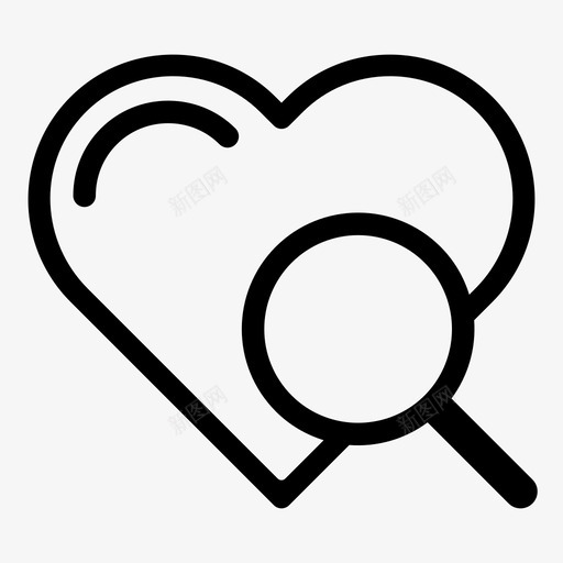 心脏心电图心脏检查图标svg_新图网 https://ixintu.com 心电图 心脏 心脏搜索 心脏检查 心脏诊断