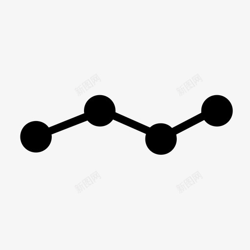 折线图图表进度图标svg_新图网 https://ixintu.com 图表 折线图 趋势 进度