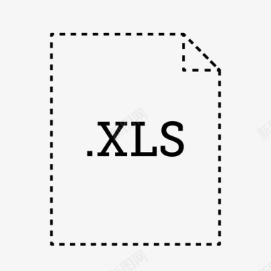 xls文件文档文件类型图标图标
