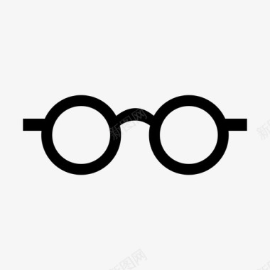 眼镜衣服轮廓1图标图标