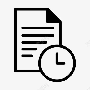 加载文档复制文件生成报告图标图标