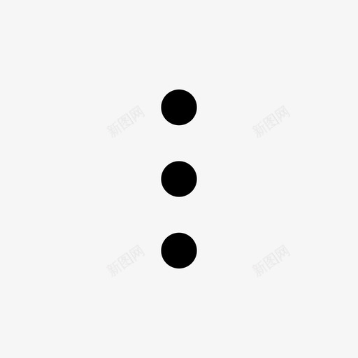 更多点点点展开图标svg_新图网 https://ixintu.com 展开 显示 更多 点点点 选项