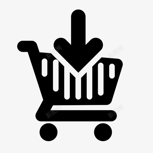 添加到购物车购物篮购买图标svg_新图网 https://ixintu.com 我的电子商务 添加到购物车 球童 购买 购物篮