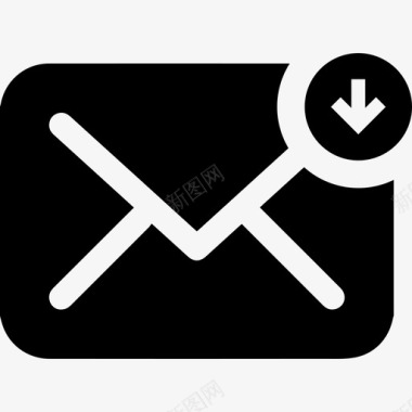 电子邮件接收回复电子邮件图标图标
