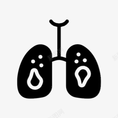 肺癌疾病药物图标图标