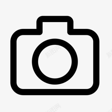 摄影照相机图像图标图标