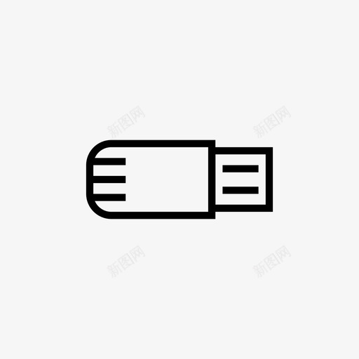 pendrive数据磁盘图标svg_新图网 https://ixintu.com pendrive 内存 存储器 数据 硬件 磁盘