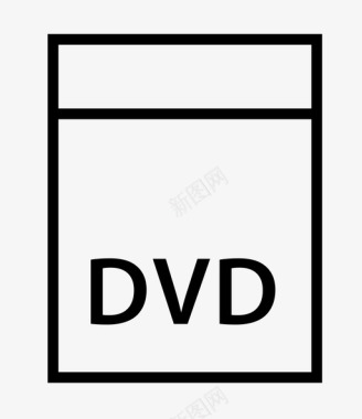 dvd扩展名文件名称图标图标