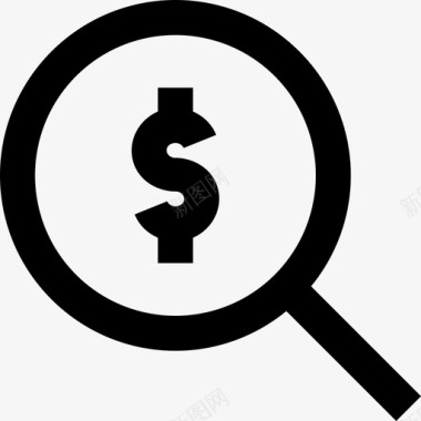 搜索资金查找财务基本行图标图标