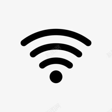 wifi互联网标志wifi信号图标图标