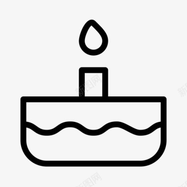 生日蛋糕自助餐厅餐厅图标图标