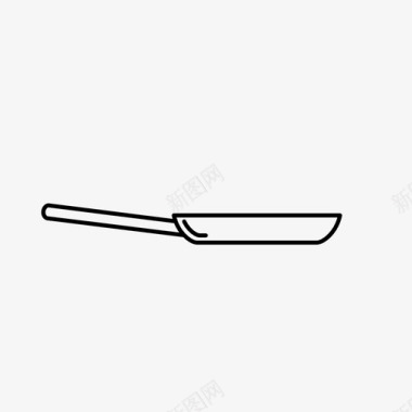 煎锅烹饪厨具图标图标