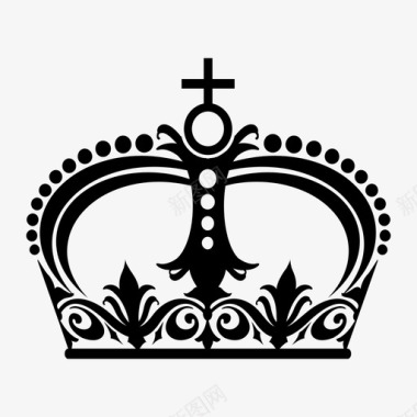 女王科罗娜皇冠图标图标