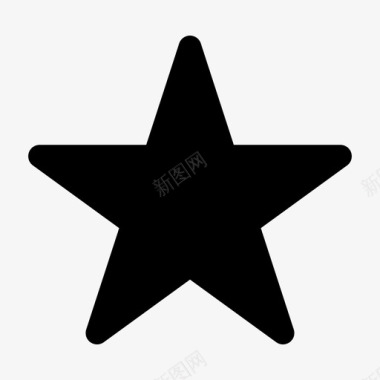 星形添加收藏夹图标图标