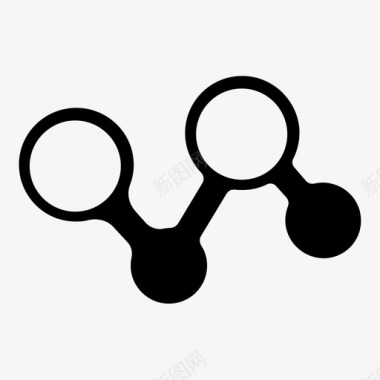 链接列表气泡泡沫图标图标