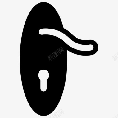 门锁门把手家具图标图标