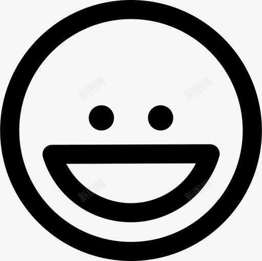 指定表情享受图标svg_新图网 https://ixintu.com 享受 快乐 指定 满意 网络图标 脸 表情